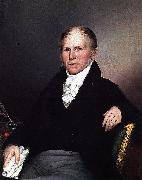 James Peale Portrait of William Young oil on canvas